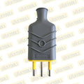 Me - enchufe macho volante tipo g 250V/10A 2500W UYU (pack 10 unidades)
