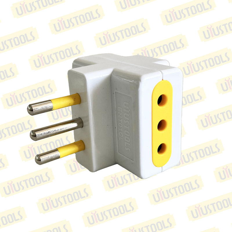 Enchufe triple UYU (pack 5 unidades)