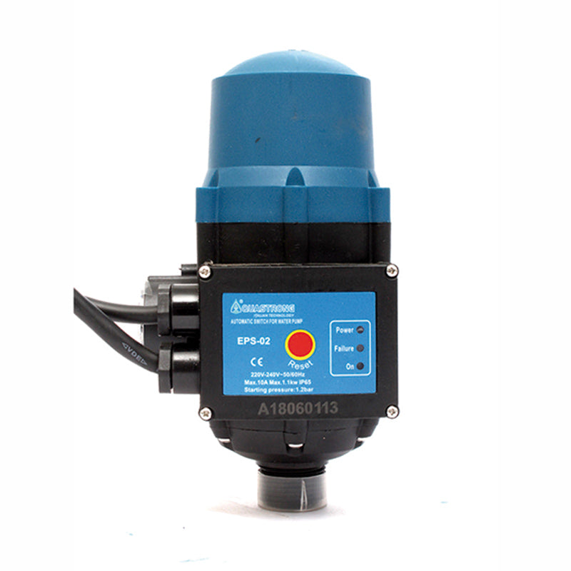 Controlador electrónico presión vertical 1" 10A máx 1,1KW 220V 50HZ aquastrong