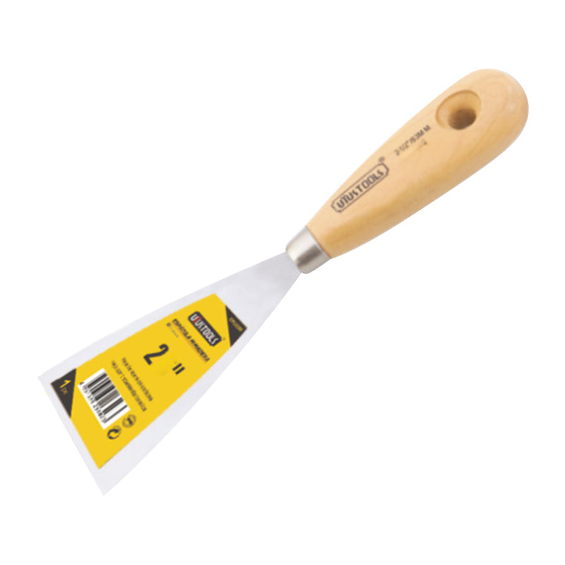 Espatula 2" mango madera Uyustools (pack 6 unidades)
