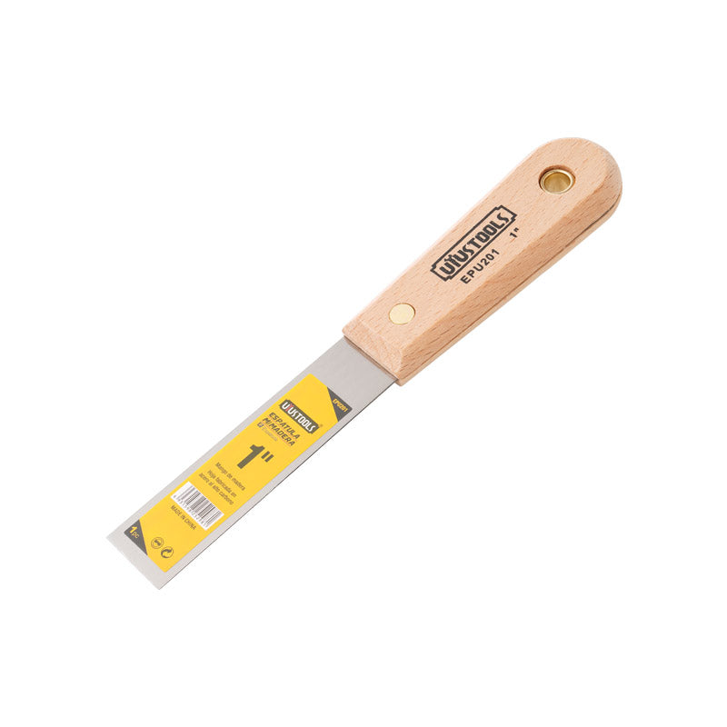 Espatula 1" mgo madera UYU (pack 12 unidades)