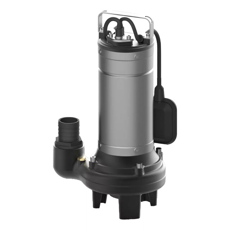 Bomba agua residuales 1.5HP 50mm/10m 26m³/h aquastrong
