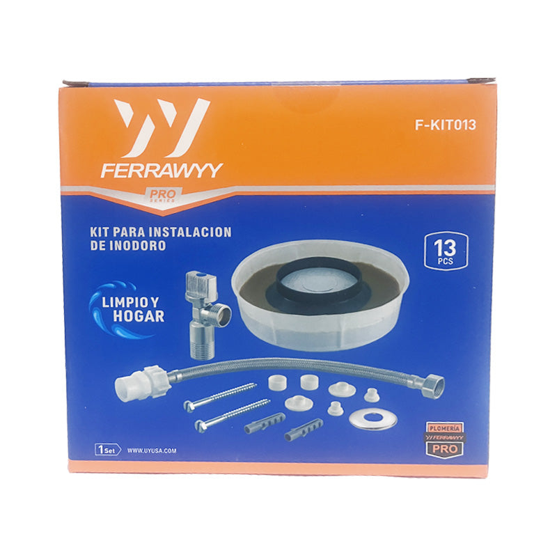 Kit para instalacion de inodoro 13PCS fwyy