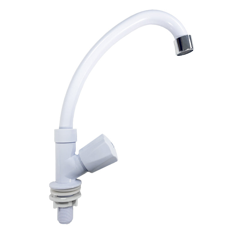 Llave lavaplato plastico blanco m/pomo 342E-C fwyy (pack 2 unidades)