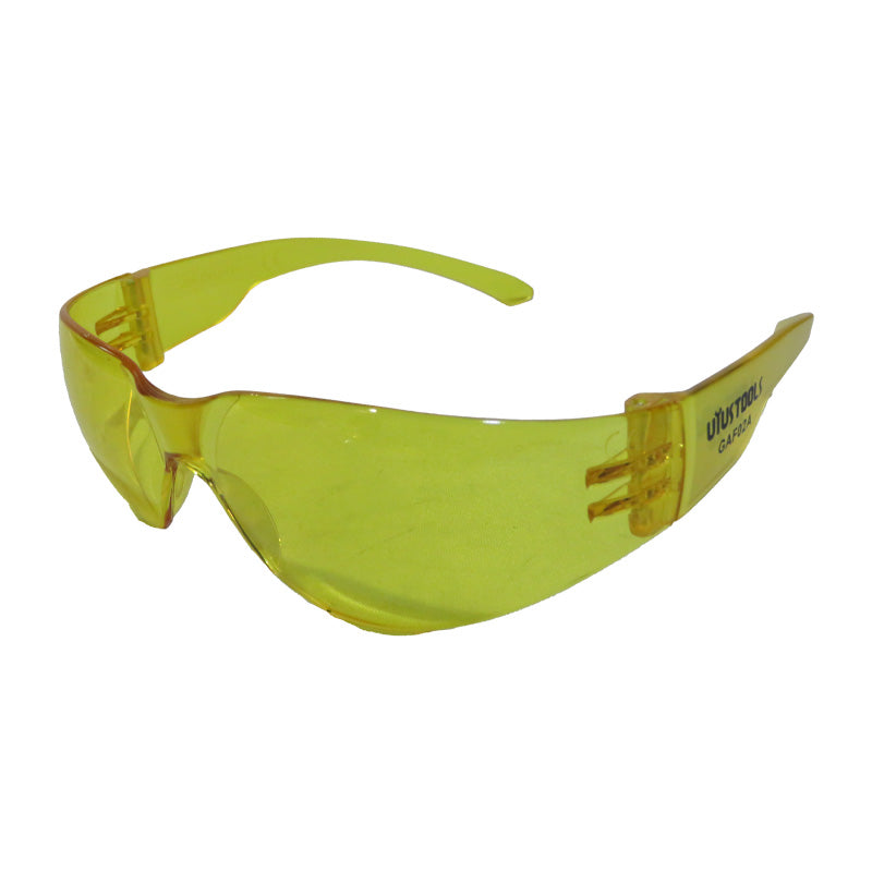 Gafa de proteccion (03) amarillo UYU (pack 4 unidades)