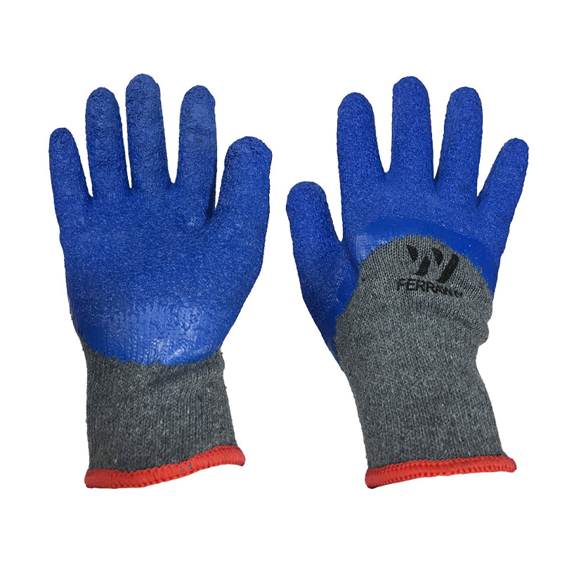 Guante tela+goma 3/4 engomado GD-1127 9'' fwyy-yt (pack 5 pares)