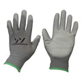 Guante tela+goma GD7003 7'' gris fwyy-yt (pack 12 pares)