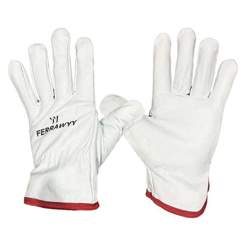 Guante cabritilla 9.5" fwyy-india (pack 12 pares)
