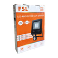 Reflector con sensor 50W 6500K fsl