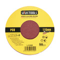Set 50 un disco lija con velcro 4 1/2" #60 UYU (pack 2 sets)
