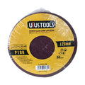 Set 50 un disco lija con velcro 5" #100 UYU