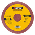 Set 50 un disco lija con velcro 9" #240 UYU