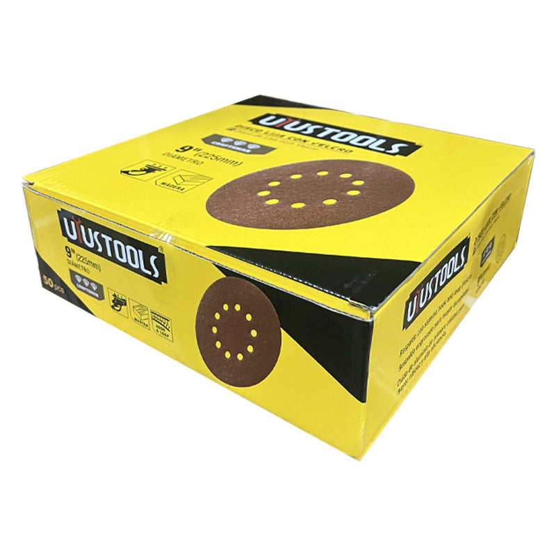 Disco lija con velcro 50UN/SET 225MM #40 UYU