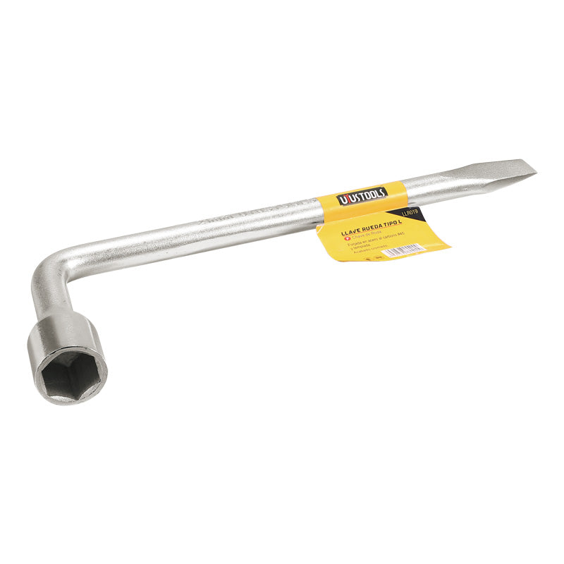 Llave rueda tipo l 19MM UYU (pack 2 unidades)