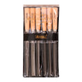 Juego 6 pcs lima fina mgo madera Uyustools (pack 5 sets)