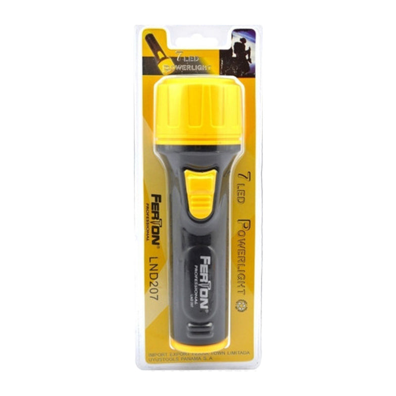 Linterna 7 LED (excluye pilas "d" x2) (pack 2 unidades)