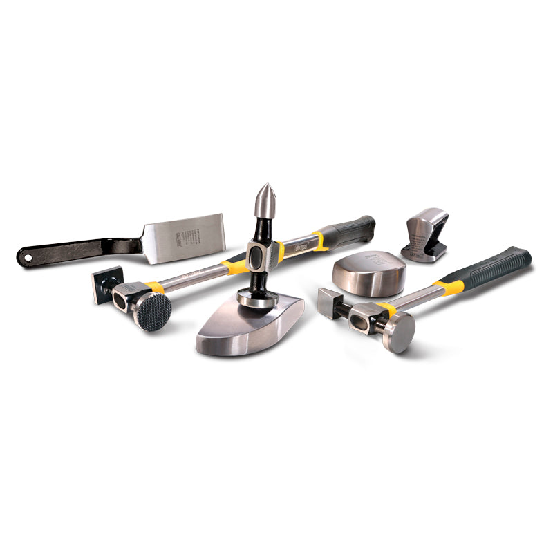 Set 7 martillos para reparar autos Uyustools