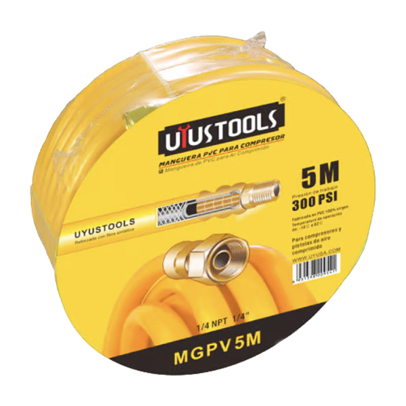 Manguera PVC para compresor 5MX1/4NPT UYU
