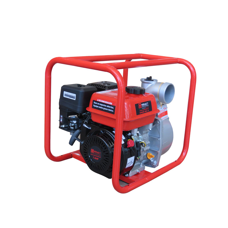 Motobomba gasolina 3" 7HP 3,6 lts Wyymet
