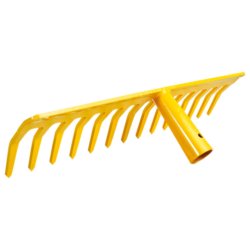 Rastrillo curvo 14T sin mango UYU (pack 3 unidades)