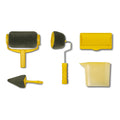 Set 5 pcs juego rodillos recargables 23 cm UYU