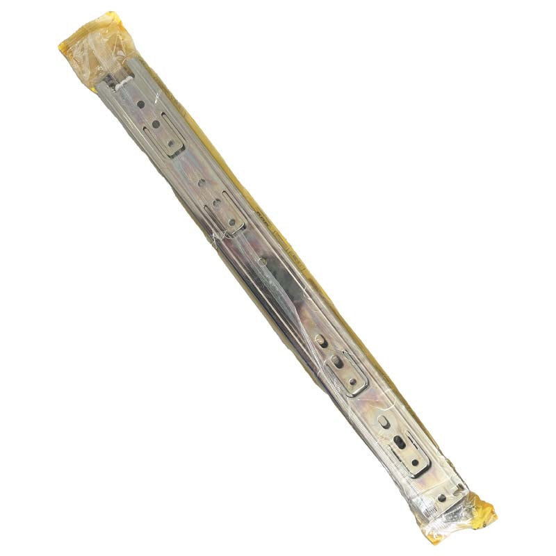 Riel telescopico triple zincado H35 14'' UYU (pack 5 sets)