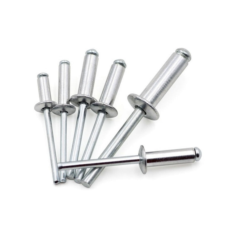 Remache t/pop abierto alum. 3.2X10MM 100UN/SET UYU (pack 6 sets)