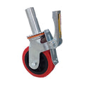 Rueda de andamio PVC rojo 6" 300KG UYU