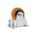 Rueda industrial pvc/naranjo direccional 45KG 2" UYU (pack 5 unidades)