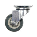 Rueda industrial gris 4" fos. (pack 2 unidades)