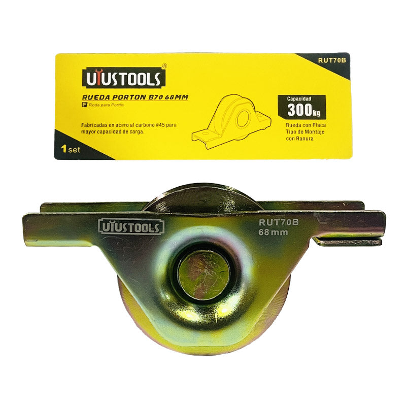 Rueda porton B70 68MM UYU (pack 6 unidades)
