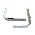 Soporte l blanco 205X145 Uyustools (pack 2 pares)