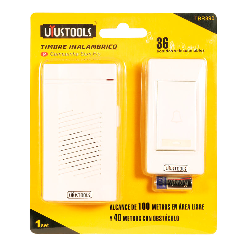 Timbre de puerta 7-PILA n 890 Uyustools