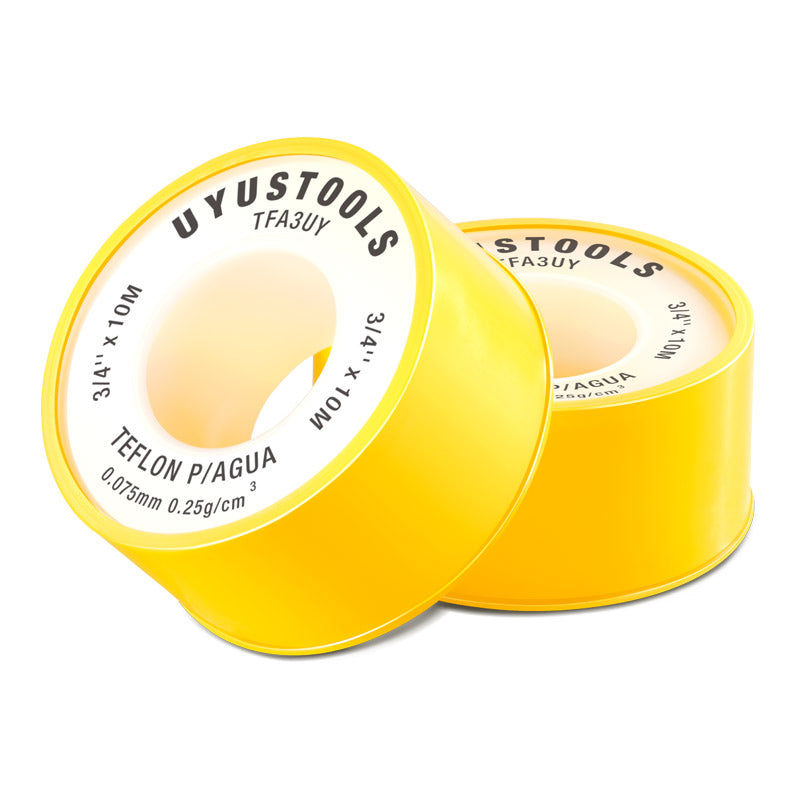 Teflon p/agua 3/4''x10Mx0.25g/cm3 UYU (pack 2 unidades)