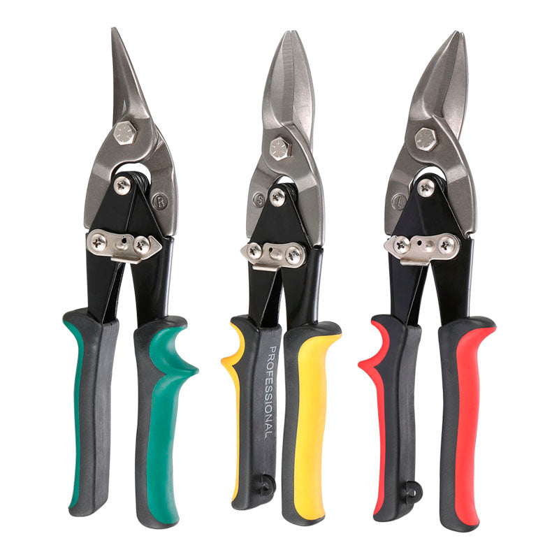 Set 3 pcs tijera aviacion recto 10" Uyustools