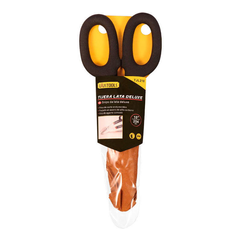 Tijera hojalatera 10" Uyustools (pack 5 unidades)