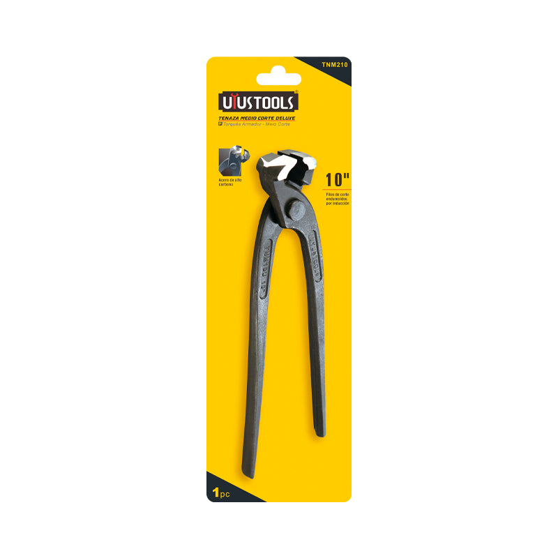 Tenaza medio corte s/forro 10" UYU (pack 6 unidades)