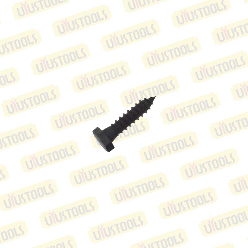 Tornillo tirafondo negro 3/8" x 1-1/2" 100UN/SET UYU
