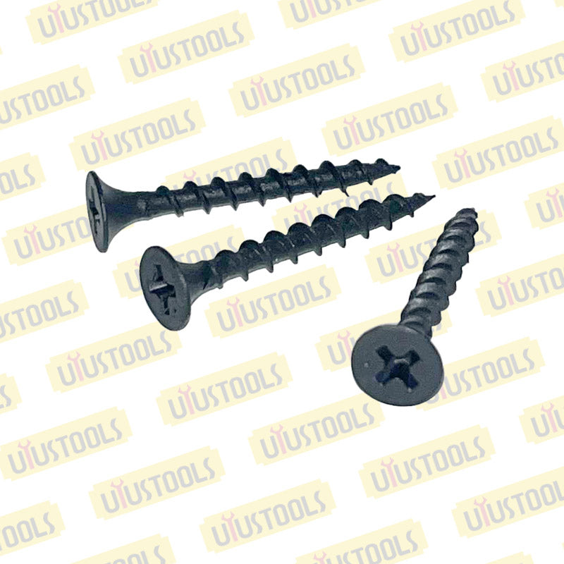 Tornillo yeso-carton negro 6X1-1/4" 1000UN/SET UYU (pack 2 sets)