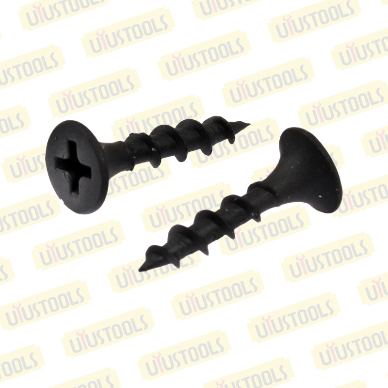 Tornillo yeso-carton negro 6X3/4" 1000UN/SET UYU (pack 2 sets)