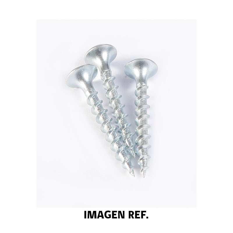 Tornillo yeso-carton zincado 6 x 1" 1000UN UYU