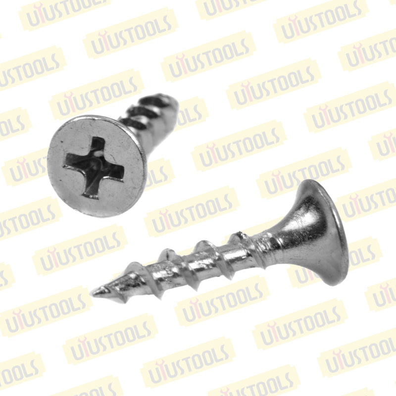 Tornillo yeso-carton zincado 6X3/4" 1000UN/SET UYU