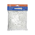 Tarugo plastico tipo autoperforante 14X42MM 100UN/SET fwyy (pack 2 sets)