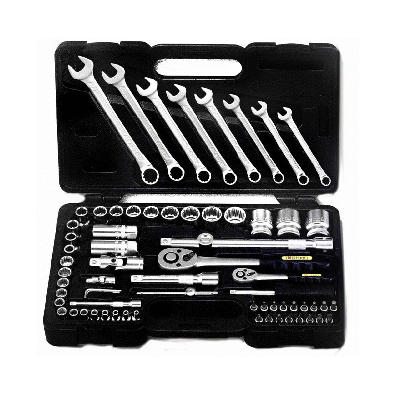 Juego de dados 68PCS 1/4"Y1/2" multidriver uyustools-tw
