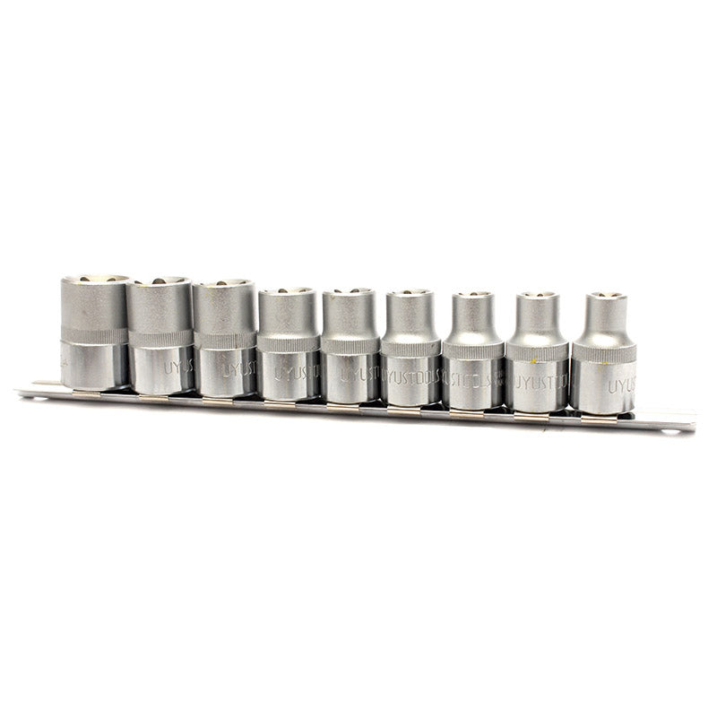 Juego de dados 9PCS 1/2" Uyustools