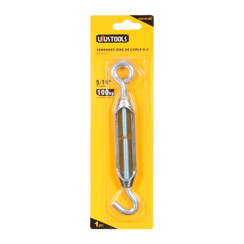 Tensor zinc de cable a+c 5/16" Uyustools (pack 3 unidades)