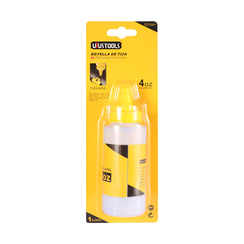Botella tiza azul para tizalinea 4OZ Uyustools (pack 6 sets)