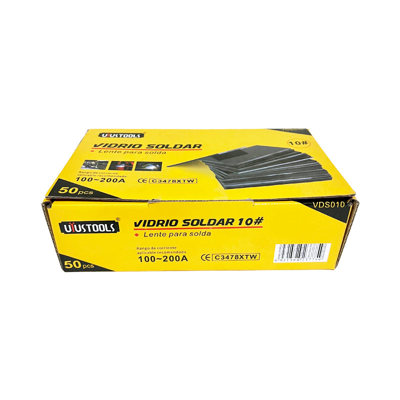 Vidrio soldar N°11 Uyustools (pack 50 unidades)