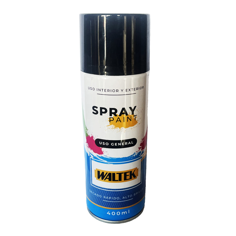 Pintura spray 400ML/230G normal-azul oscuro waltek (pack 12 unidades)
