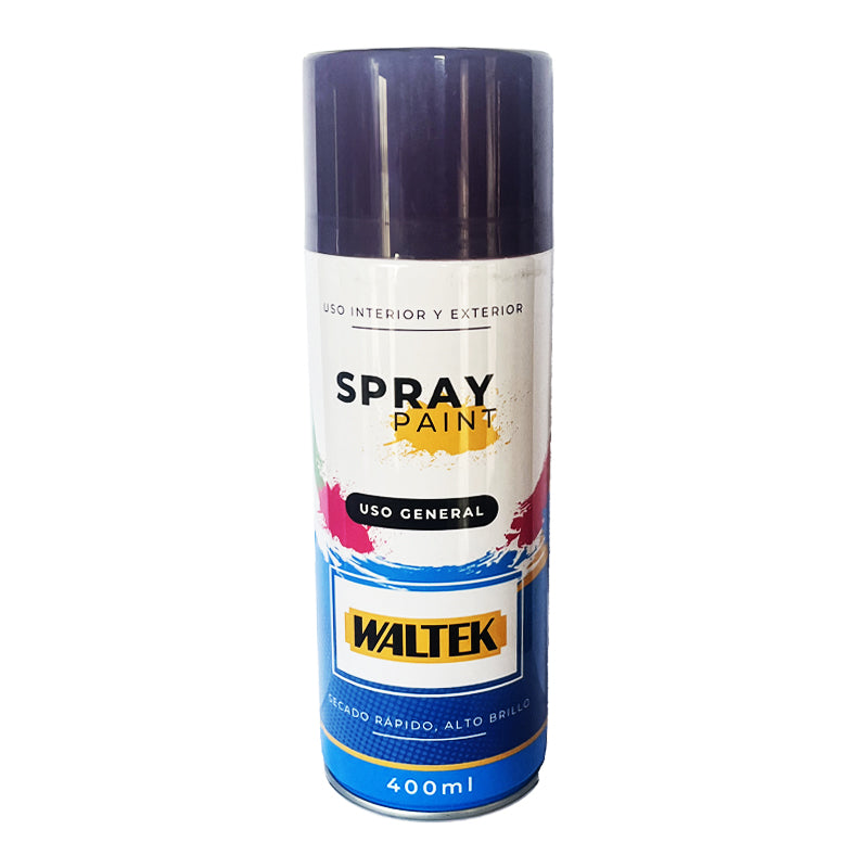 Pintura spray 400ML/230G normal violeta oscuro waltek (pack 12 unidades)